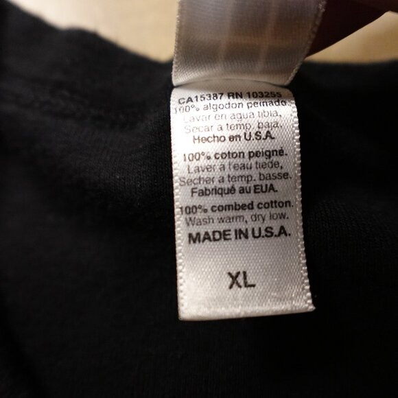 Grand Marnier Graphic T-Shirt Women’s XL Black American Apparel Vintage Style - Picture 4 of 7